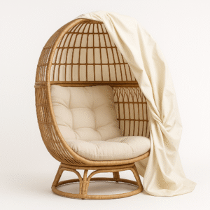 Exquisite Wicker Chair Specialized Protection Cover