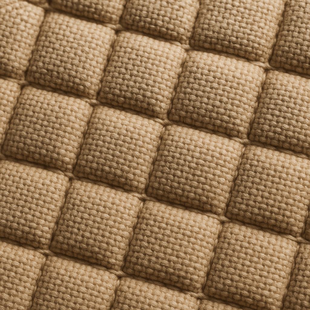 1 Quilted Grid Pattern